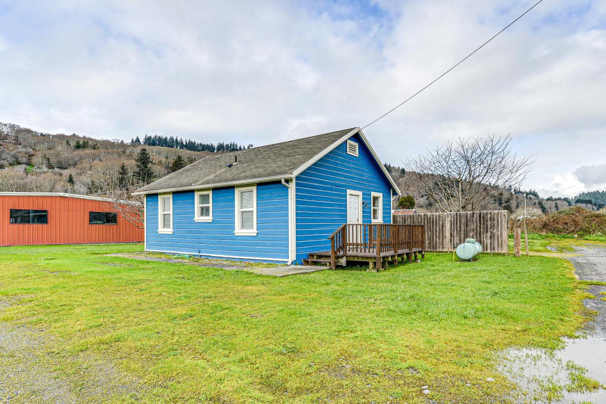 Cozy Norcal Cottage 2 Mi To Redwoods And Beaches! Orick Экстерьер фото